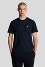 Image of PLAIN LOGO TSHIRT in navy, by brand LYLE AND SCOTT
