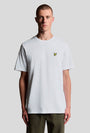 Image of PLAIN LOGO TSHIRT in white, by brand LYLE AND SCOTT