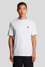 Image of FINE TIPPED T in white, by brand LYLE AND SCOTT