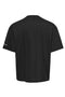 Back image of the Fred life oversize tee in black, by brand Only and sons