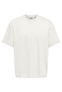 Image of FRED LIFE OVERSIZE TEE in white, by brand ONLY AND SONS