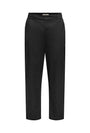 Image of TOBY TAP LOOSE TWILL CORBY PANTS in black, by brand ONLY AND SONS