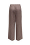Back image of the Harriet life loose pants in brown, by brand Only