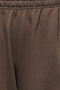 Detail image of the Ofelia sweatpants in brown, by brand Only