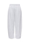 Front image of the Ofelia sweatpants in light grey, by brand Only