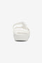 Back image of the Cristy sandal in white, by brand Only