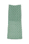 Front image of Tikka nw ankle skirt in green, by brand Vero moda