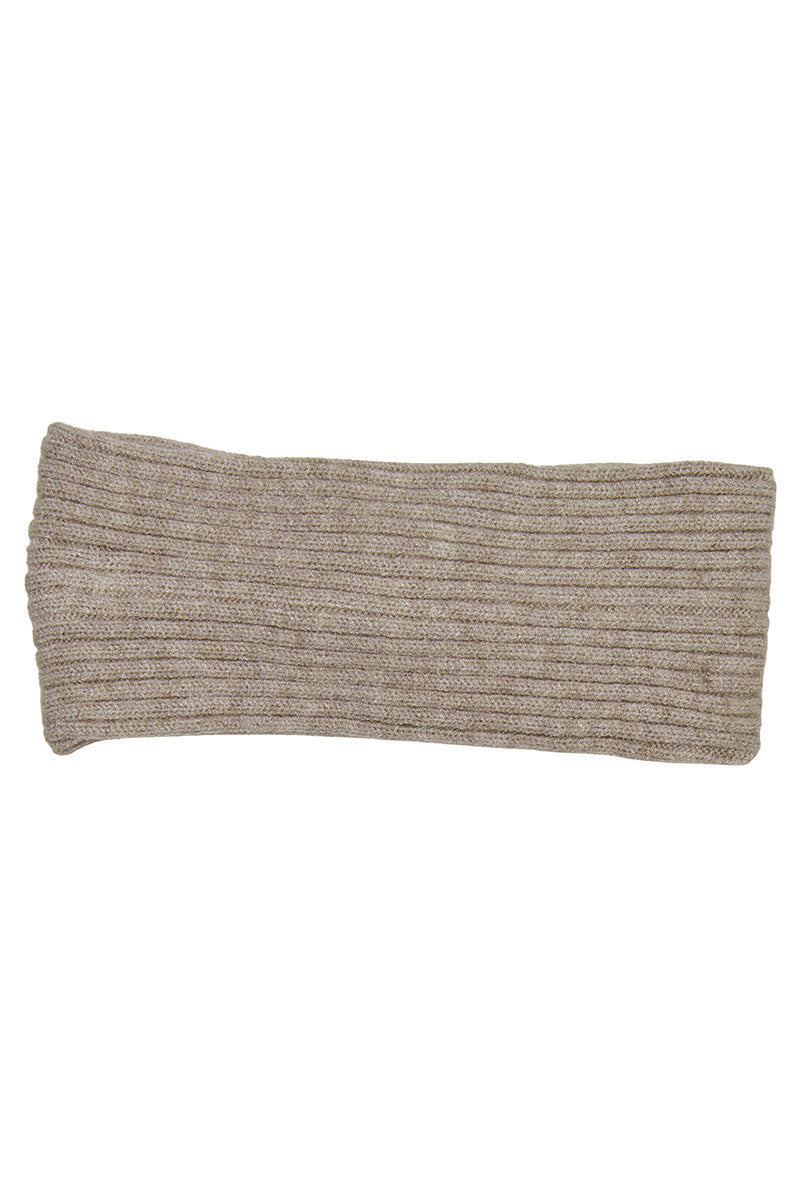 Back image of Zenna headband in beige, by brand Only