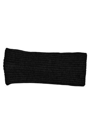 Back image of the Zenna headband in black, by brand Only
