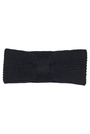 Front image of the Zenna headband in black, by brand Only