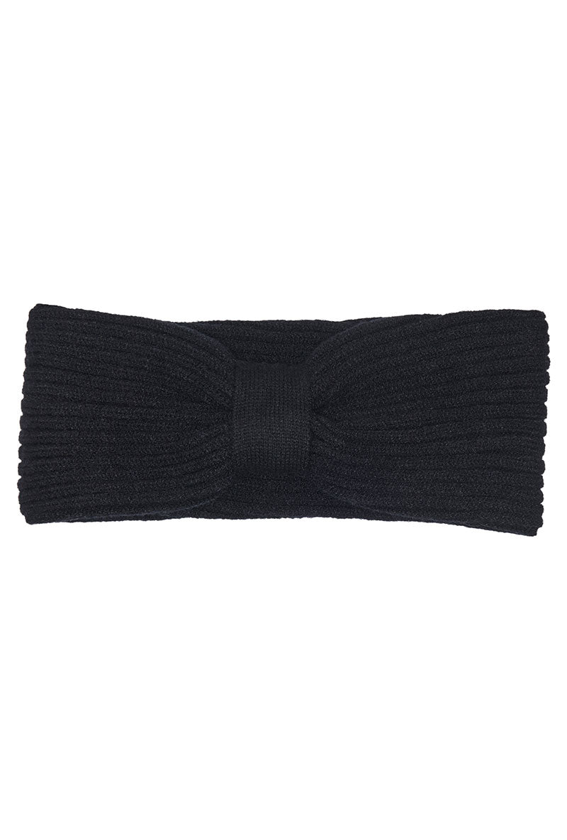 Front image of Zenna headband in black, by brand Only