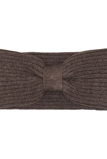 Front detail image of the Zenna headband in brown, by brand Only