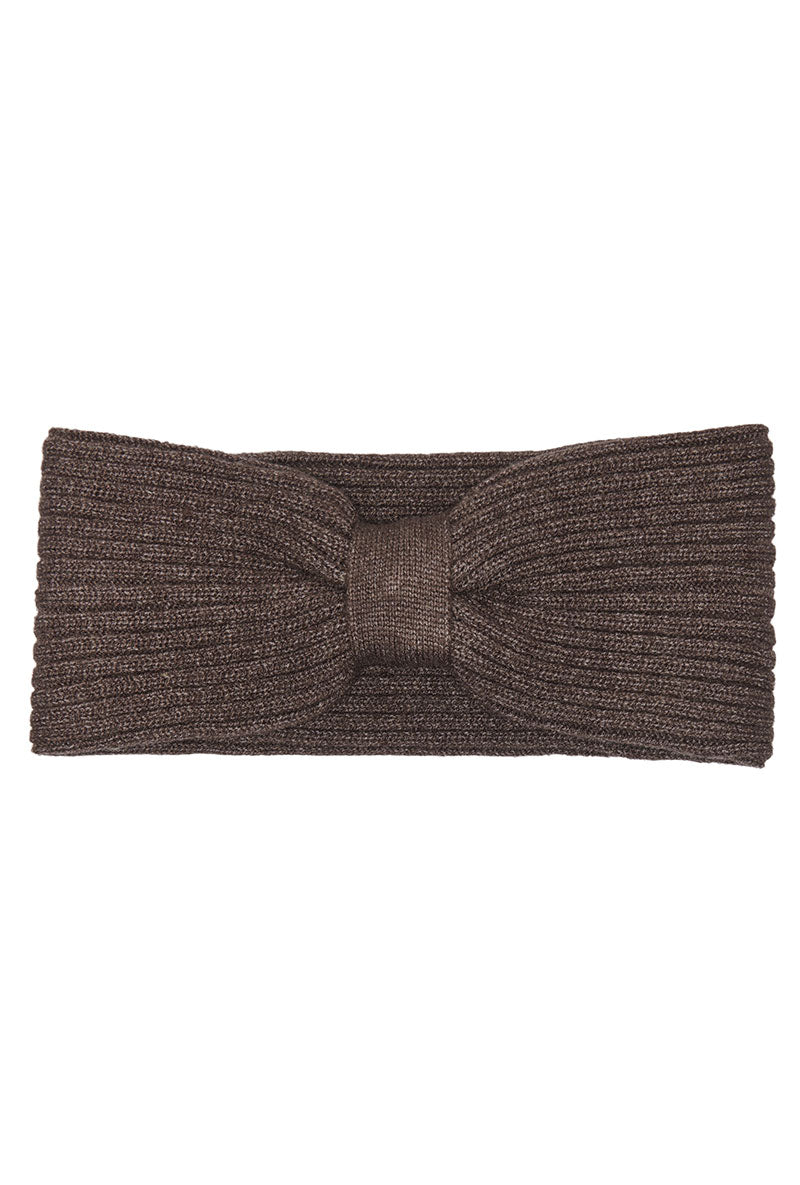 Front image of Zenna headband in brown, by brand Only