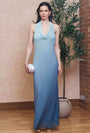 Image of CASEY MAXI DRESS in aqua, by brand TFNC