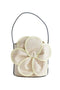 Front image of Gino flower grab bag in yellow, by brand Top shop
