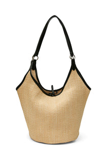 Front image of the Freja shoulder bag in natural, by brand Vero moda