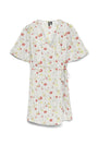 Image of JOSIE SS WRAP SHORT DRESS in white, by brand VERO MODA