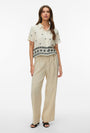 Image of KAI S/S SHIRT in beige, by brand VERO MODA