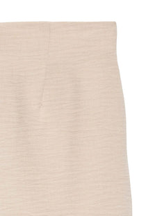 Detail image of the Kaylie short skort in beige, by brand Vero moda