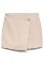 Image of KAYLIE SHORT SKORT in beige, by brand VERO MODA