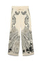 Front image of the Lalita zola hw wide pant in beige, by brand Vero moda