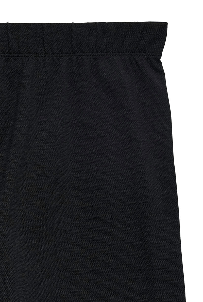 Detail  image of Louise hw shorts in black, by brand Vero moda