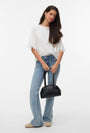 Image of LYLA SS ONECK TOP in white, by brand VERO MODA
