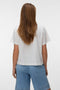 Back image of a model wearing the Salli mette ss t in mul2, by brand Vero moda