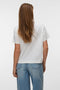 Back image of a model wearing the Salli mette ss t in mul3, by brand Vero moda