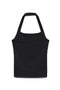 Back image of the Valerie halterneck top in black, by brand Vero moda