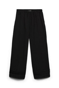 Front image of the Alise mw ankle pant in black, by brand Vero moda