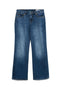 Front image of the Asta lr bootcut jeans in denim, by brand Vero moda
