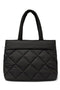 Front image of the Balloon bag in black, by brand Vero moda