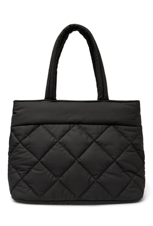 Front image of the Balloon bag in black, by brand Vero moda
