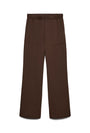 Image of BELLIS MW STRAIGHT PANTS in chocolate, by brand VERO MODA