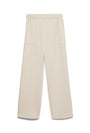Image of BELLIS MW STRAIGHT PANTS in stone, by brand VERO MODA