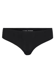 Front image of the Dikte 3 pack brief in black, by brand Vero moda