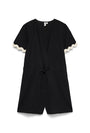 Image of JENNA SS PLAYSUIT in black, by brand VERO MODA
