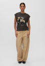 Image of MARIANNA SL ONECK VEST in chocolate, by brand VERO MODA