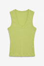 Image of TILLY SL TOP in green, by brand VERO MODA