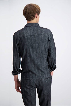 LINDBERGH HERRINGBONE OVERSHIRT