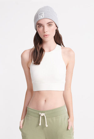 SUPERDRY DESERT RIB CROP TOP